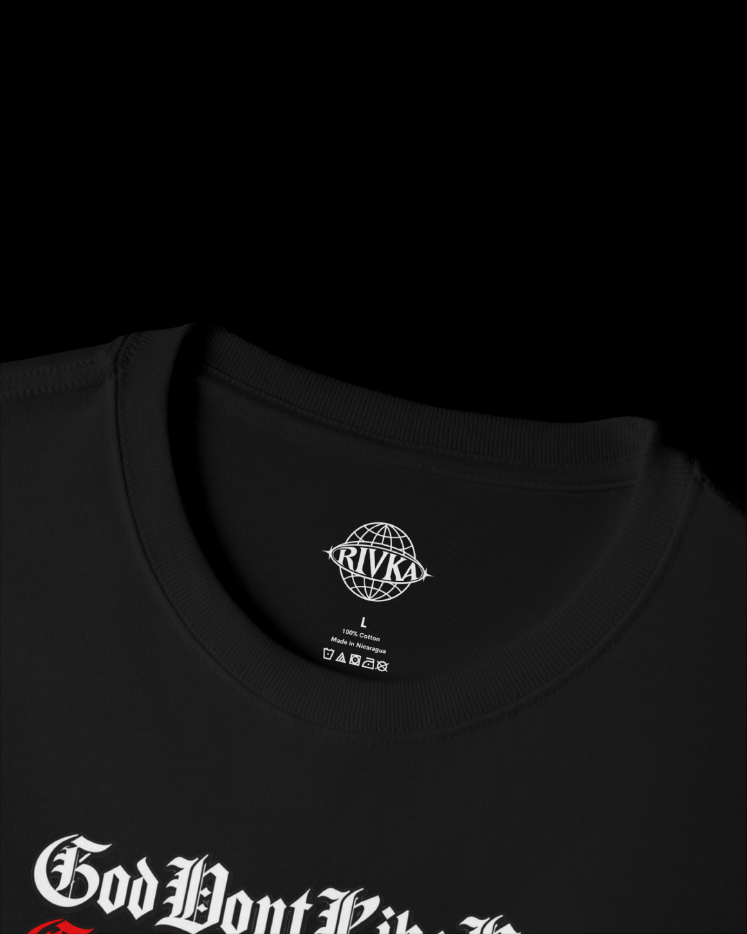 God Don’t Like Ugly Statue Gothic Tee