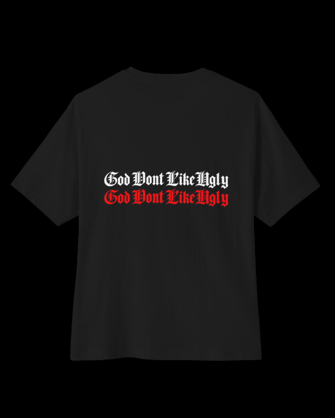 God Don’t Like Ugly Statue Gothic Tee