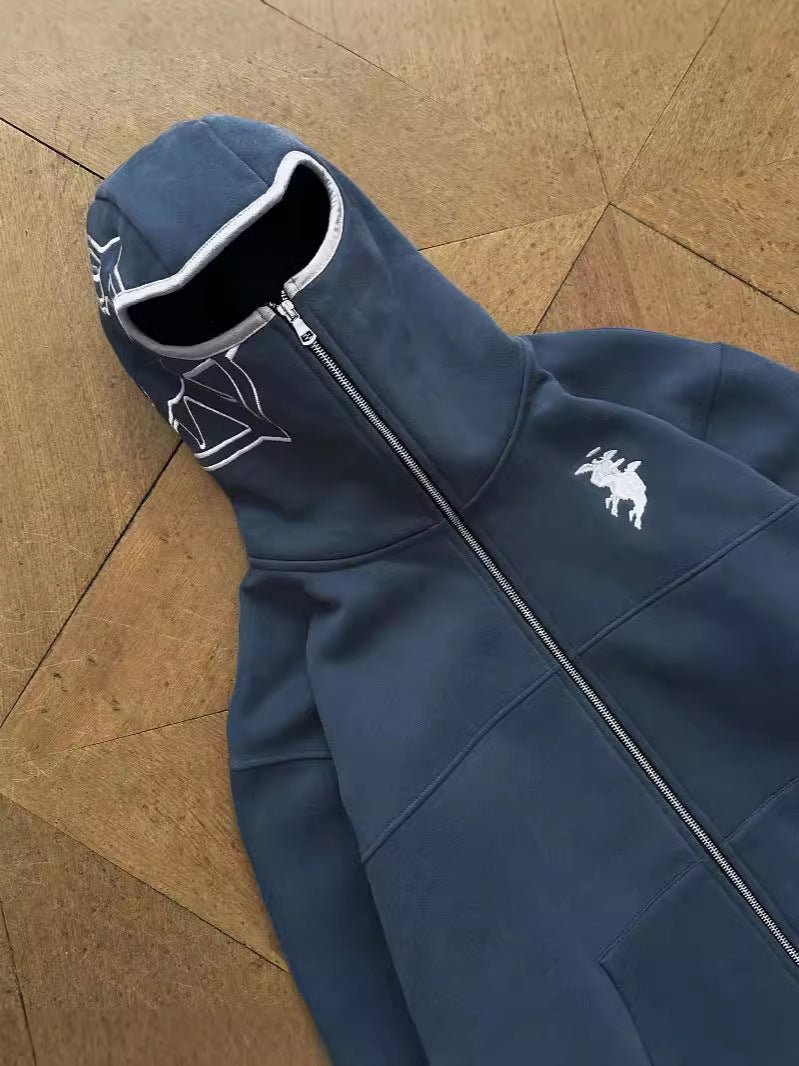 Men’s Shadow Pulse Oversized Streetwear Hoodie - Rivka Wear