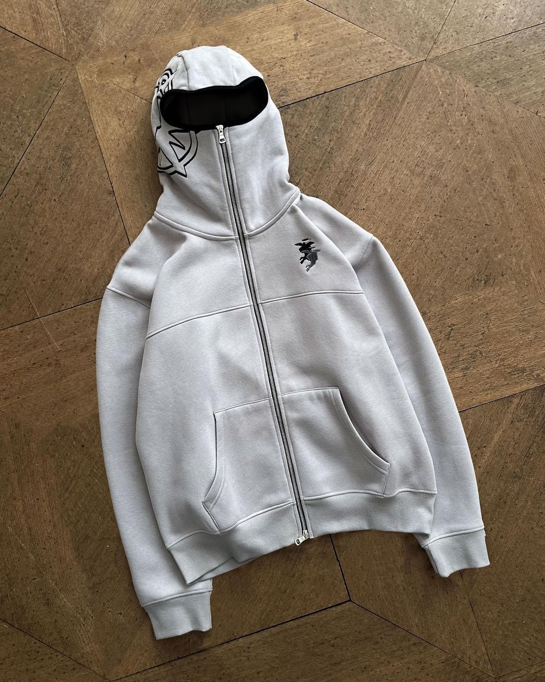 Men’s Shadow Pulse Oversized Streetwear Hoodie - Rivka Wear