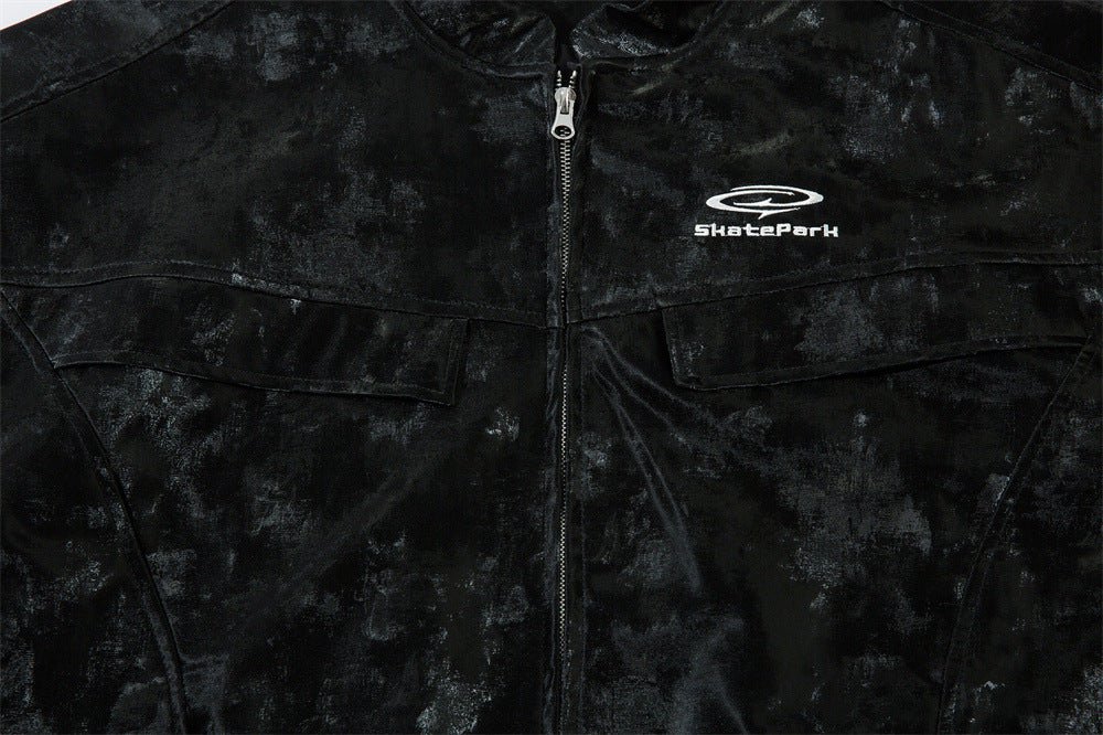 Punk Rock Loose Leather Coat Coat European And American - Rivka Wear