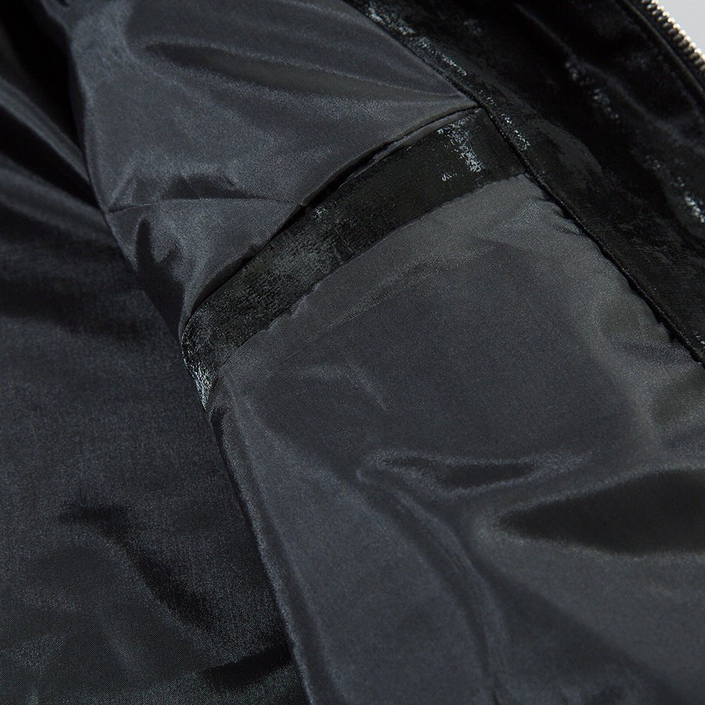 Punk Rock Loose Leather Coat Coat European And American - Rivka Wear