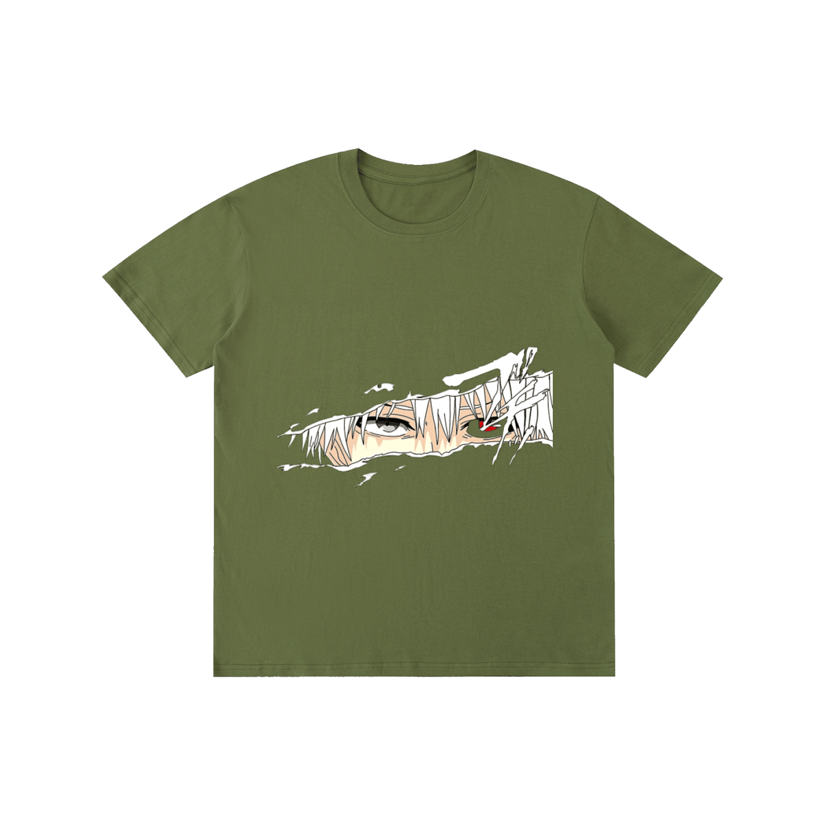 Shattered Gaze Anime Graphic T-Shirt - Rivka Wear