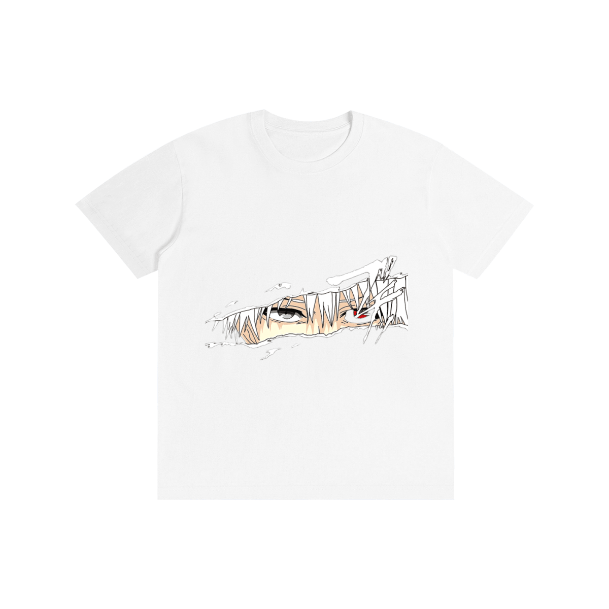 Shattered Gaze Anime Graphic T-Shirt - Rivka Wear