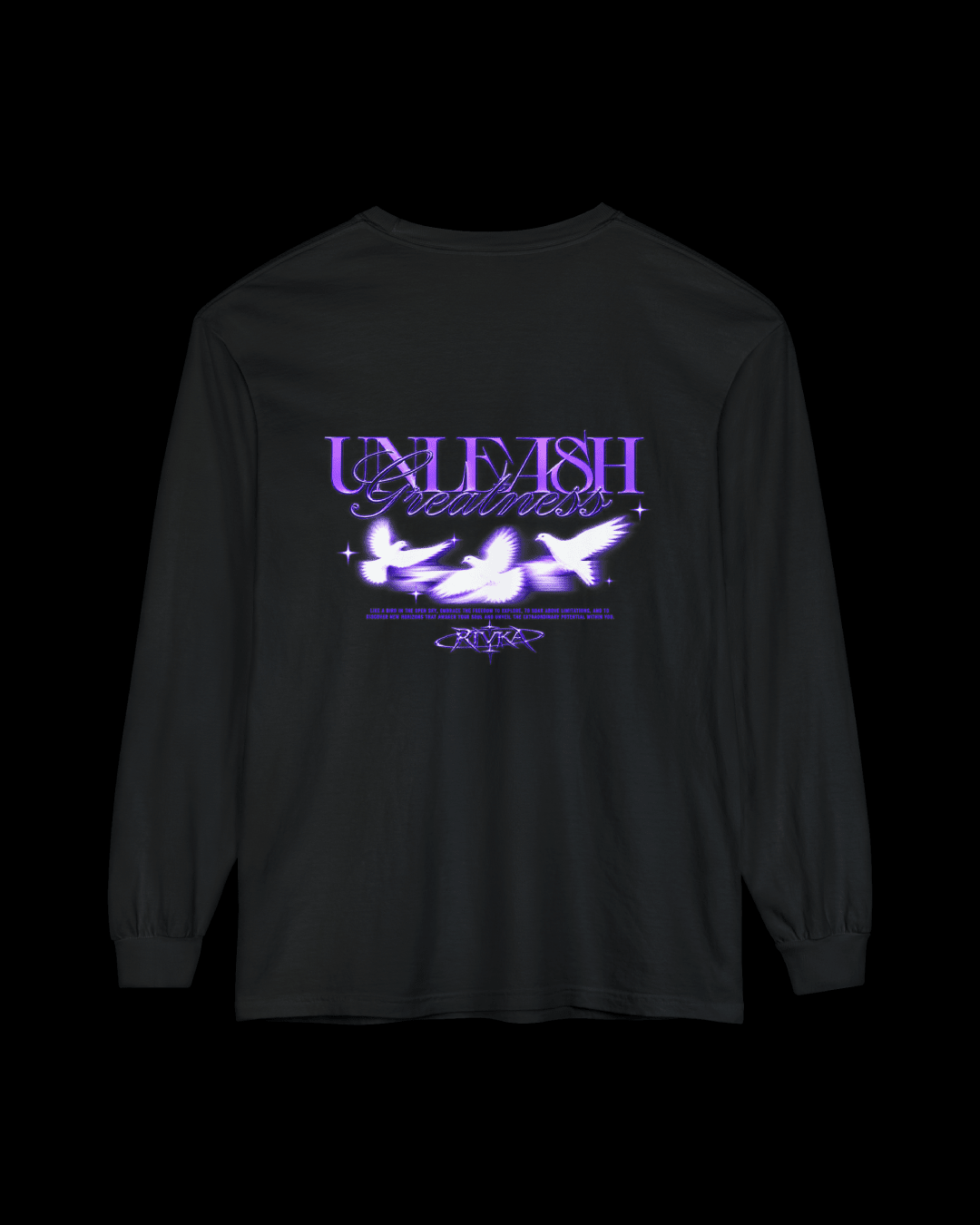 Undervish Star Graphic Long Sleeve Tee — Gothic Dove Band Shirt - Rivka Wear