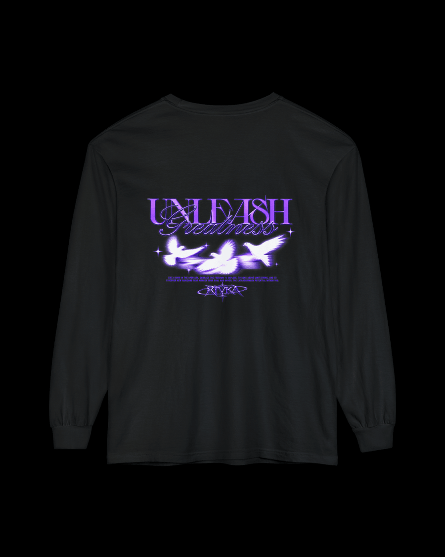 Undervish Star Graphic Long Sleeve Tee — Gothic Dove Band Shirt - Rivka Wear