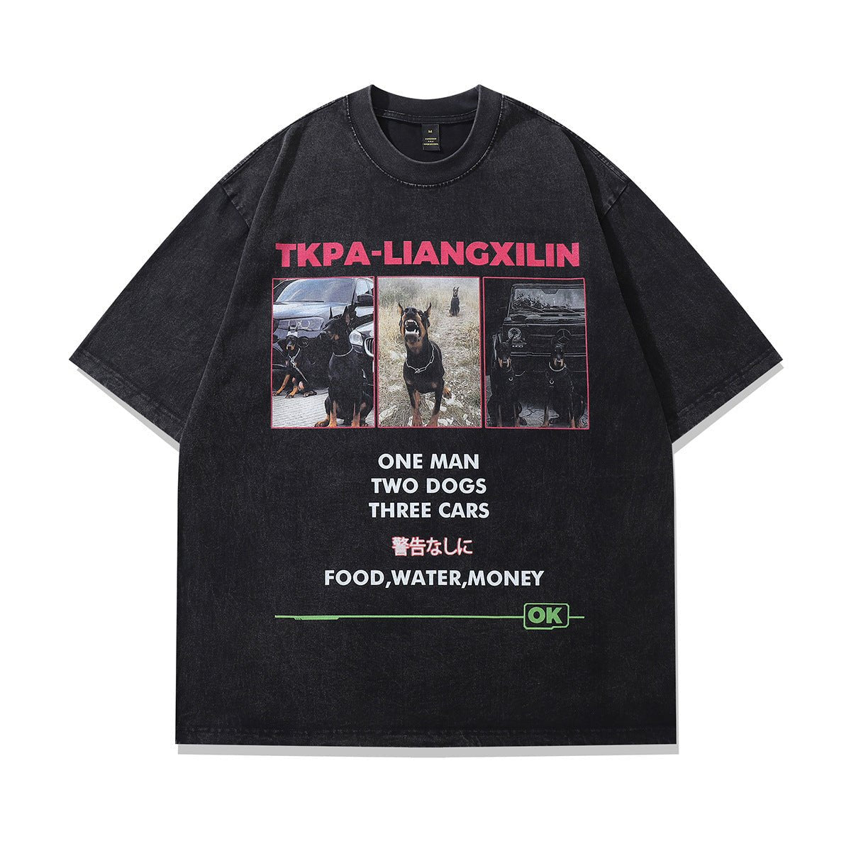 Unisex Multiple Design Print Oversized Hip Hop T-Shirt – Pure Cotton Streetwear Tee - Rivka Wear
