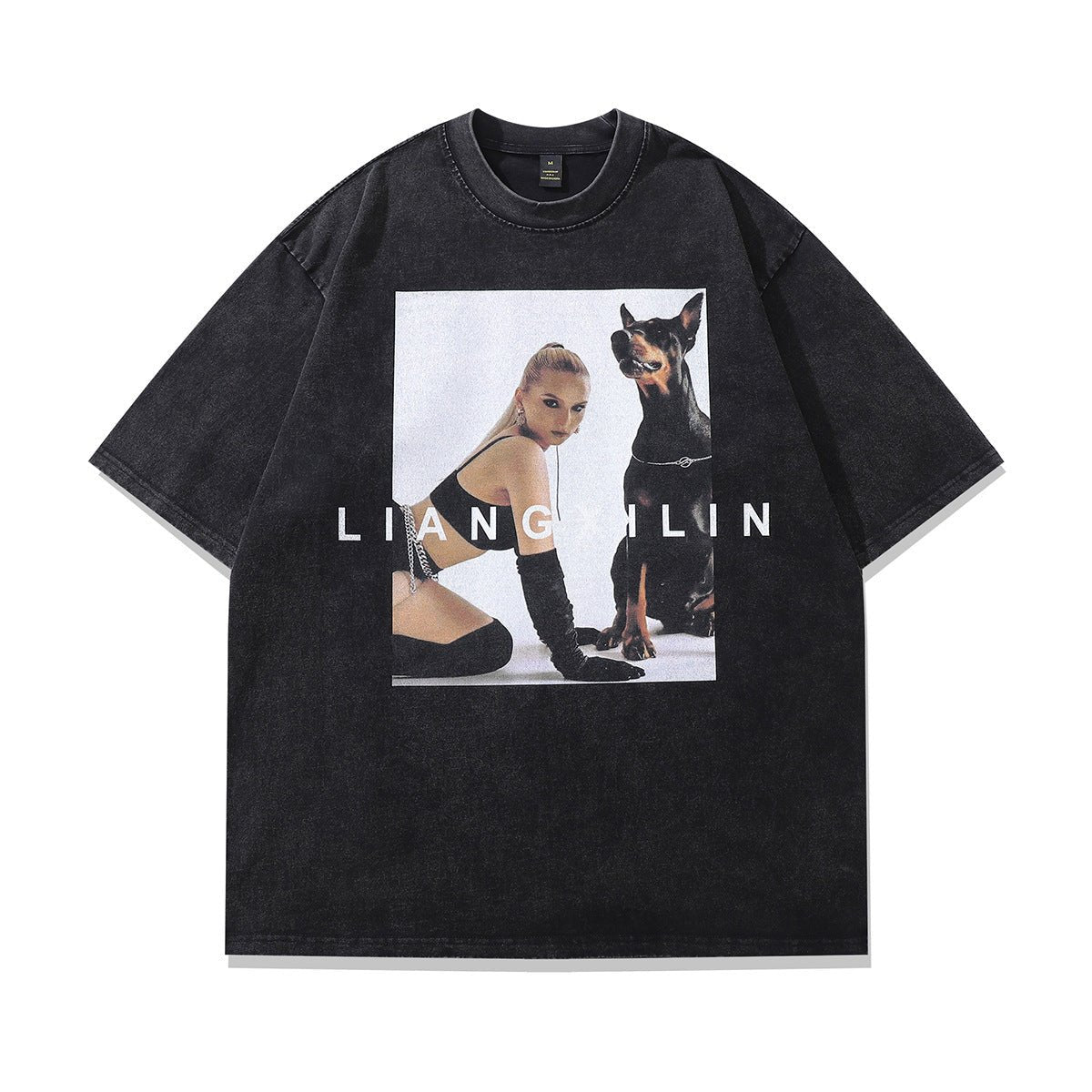 Unisex Multiple Design Print Oversized Hip Hop T-Shirt – Pure Cotton Streetwear Tee - Rivka Wear