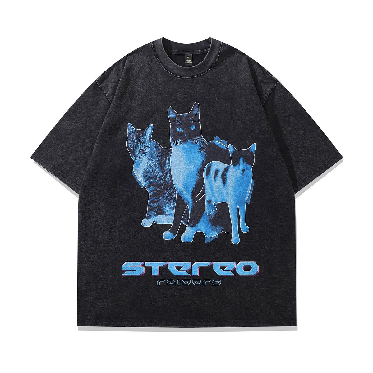 Unisex Multiple Design Print Oversized Hip Hop T-Shirt – Pure Cotton Streetwear Tee - Rivka Wear