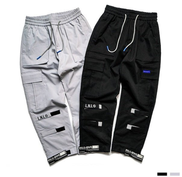 VantageGo Men's Streetwear Cotton Joggers – Relaxed Fit Casual Pants - Rivka Wear